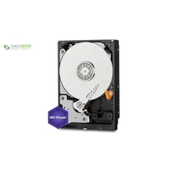 هارددیسک اینترنال وسترن دیجیتال مدل Purple WD100PURZ ظرفیت 10 ترابایتWestern Digital Purple WD100PURZ Internal Hard Disk 10TB