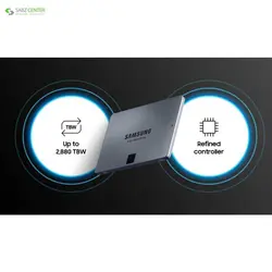 اس اس دی سامسونگ 870 QVO 1TBSamsung 870 QVO Internal SSD Drive - 1TB