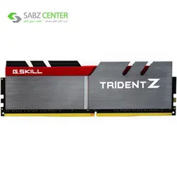 رم دسکتاپ DDR4 دو کاناله CL16 جی اسکیل Trident Z ظرفیت 16G.SKILL Trident Z DDR4 3200MHz CL16 Dual Channel Desktop RAM - 16GB