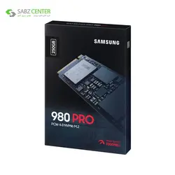 اس اس دی اینترنال سامسونگ 980 pro ظرفیت 250GBSamsung 980 pro Internal SSD - 250GB