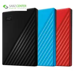 هارد اکسترنال وسترن دیجیتال- My Passport – ظرفیت2 – گارانتی دارWestern Digital My Passport WDBYvg0020BBK-WESN External Hard Drive 2TB