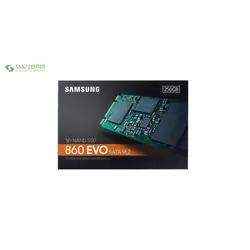 اس اس دی اینترنال سامسونگ مدل Evo 860 m.2 ظرفیت 250 گیگابایتSamsung 860 Evo m.2 Internal SSD Drive - 250GB