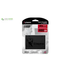 اس اس دی اینترنال کینگستون مدل A400 ظرفیت 480 گیگابایت Kingston A400 Internal SSD Drive 480GB