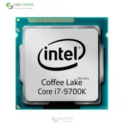 پردازنده اینتل Intel Core i7 9700K TrayINTEL CORE i7 9700K TRAY Coffee Lake CPU