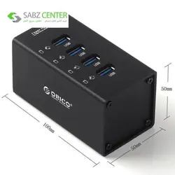هاب USB3.0 چهار پورت اوریکو مدل A3H4 Orico A3H4 4-Port USB-Hub