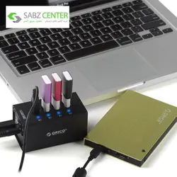 هاب USB3.0 چهار پورت اوریکو مدل A3H4 Orico A3H4 4-Port USB-Hub
