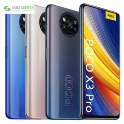 گوشی موبایل شیائومی POCO X3 Pro NFC ظرفیت 256GB و رم 8GBXiaomi POCO X3 Pro M2102J20SG Dual SIM 256GB And 8GB RAM Mobile Phone