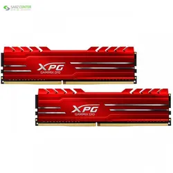 رم دسکتاپ DDR4 دو کاناله CL16 ای دیتا XPG GAMMIX D10 ظرفیت 16ADATA XPG GAMMIX D10 DDR4 2400MHz CL16 Dual Channel Desktop RAM - 16GB