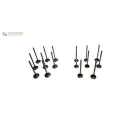 سوپاپ دود و هوا لیفان 520 مدل LF481Q1-1007011A بسته 16 عددی1003202GE Intake & Exhaust Valve For LIFAN 520