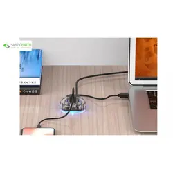 هاب اوریکو مدل H4U-U3Orico H4U-U3 Four Port Hub