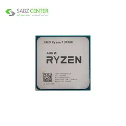 پردازنده مرکزی ای ام دی سری Ryzen 7 مدل 5700GAMD Ryzen 7 5700G CPU
