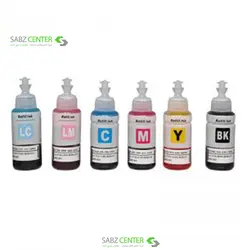 پک کامل جوهر مخزن اپسون مدل T67Epson T67 Package Ink For L800