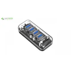 هاب اوریکو مدل F4U-U3Orico F4U-U3 USB 3.0 Hub