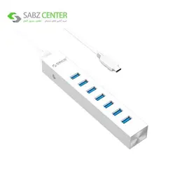 هاب USB 3.0 هفت پورت اوریکو مدل ASH7-U3 Orico ASH7-U3 7 Port USB 3.0 Hub