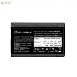 منبع تغذیه کامپیوتر سیلوراستون SST-SX450-BSilverstone SST-SX450-B Computer Power Supply