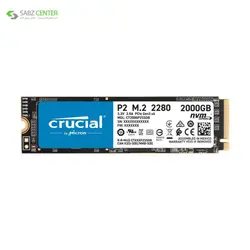 اس اس دی اینترنال کروشیال P2 2TBCrucial P2 Internal SSD Drive 2TB
