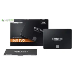 اس اس دی اینترنال سامسونگ مدل 860 Evo ظرفیت 2 ترابایت Samsung 860 Evo SSD Drive - 2TB