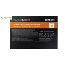 اس اس دی اینترنال سامسونگ مدل 860 Evo ظرفیت 2 ترابایت Samsung 860 Evo SSD Drive - 2TB