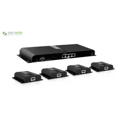 توسعه دهنده تکرارکننده 1به4 HDMI لنکنگLKV314-HDbitTLKV314-HDbitT 1X4 HDMI Extender Splitter