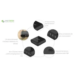 شارژر رومیزی اوریکو مدل DCH-4U-V1 Orico DCH-4U-V1 Desktop Charger