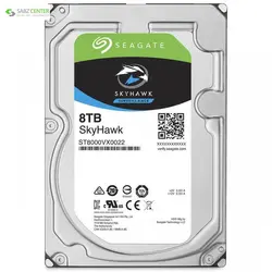 هارددیسک اینترنال سیگیت SkyHawk ST8000VX0022 8TBSeagate SkyHawk ST8000VX0022 Internal Hard Drive - 8TB