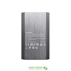 شارژر همراه ای دیتا مدل A10050 با ظرفيت 10050 ميلی آمپر ساعتAdata A10050 10050mAh Power Bank