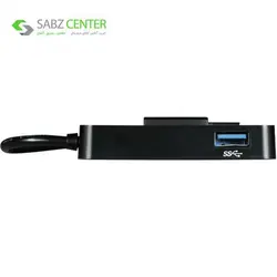 هاب USB3.0 چهار پورت دی-لینک مدل DUB-1341D-Link DUB-1341 4-Port USB 3.0 Hub