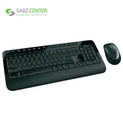 کیبورد و ماوس بی‌سیم مایکروسافت مدل Desktop 2000 Microsoft Desktop 2000 Wireless Keyboard and Mouse