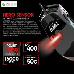 ماوس مخصوص بازی فنتک HERO UX1Fantech HERO UX1 Gaming Mouse