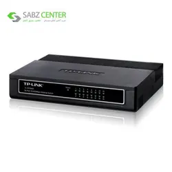 سوییچ 16 پورت مگابیتی و دسکتاپ تی پی-لینک مدل TL-SF1016D TP-LINK TL-SF1016D 16-Port 10/100Mbps Desktop Switch