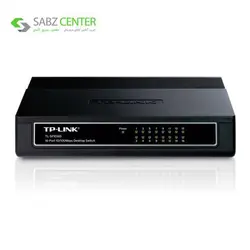 سوییچ 16 پورت مگابیتی و دسکتاپ تی پی-لینک مدل TL-SF1016D TP-LINK TL-SF1016D 16-Port 10/100Mbps Desktop Switch