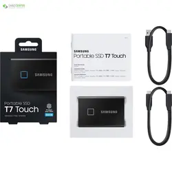 اس اس دی اکسترنال سامسونگ T7 Touch 500GBSamsung T7 Touch External SSD Drive - 500GB