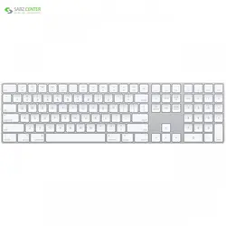 کیبورد بیسیم اپل Magic Keyboard with Numeric Keypad-US EnglishMagic Keyboard with Numeric Keypad - US English Keyboard