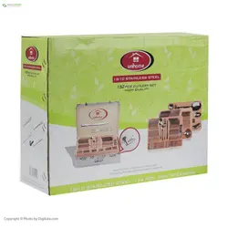 سرویس قاشق و چنگال 152 پارچه یونی هوم مدل M-3500