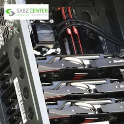 کیس گرین مدل Z7 Gladitor Green Z7 Gladitor Computer Case