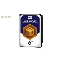 هارددیسک اینترنال وسترن دیجیتال مدل Gold WD6002FRYZ ظرفیت 6 ترابایت Western Digital Gold WD6002FRYZ Internal Hard Drive 6TB