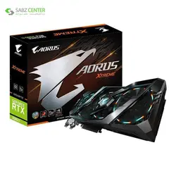 کارت گرافیک گیگابایت AORUS GeForce RTX 2080 Ti XTREME 11GGIGABYTE AORUS GeForce RTX 2080 Ti XTREME 11G Graphic Card