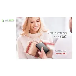 هارد اکسترنال سیلیکون پاور مدل Armor A62S ظرفیت 2 ترابایتSilicon Power Armor A62S External Hard Drive 2TB