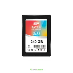 حافظه SSD سیلیکون پاور مدل S60 ظرفیت 240 گیگابایت Silicon Power S60 Sata III SSD - 240GB