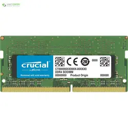 رم لپ تاپ DDR4 کروشیال ظرفیت 16GBCrucial DDR4 2666MHz CL19 Dual Channel Laptop RAM - 16GB