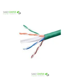 دی لینک کابل شبکه با روکش پی وی سی CAT6 بدون شیلد NCB-C6UGRYR-100D-Link NCB-C6UGRYR-100 CAT6 UTP 23AWG Solid