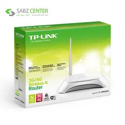 روتر بی‌سیم و 3G/4G تی پی-لینک مدل TL-MR3220 TP-LINK TL-MR3220 3G/4G Wireless N Router