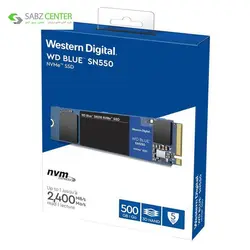 اس اس دی اینترنال وسترن دیجیتال SN550 500GBWestern Digital SN550 Internal SSD Drive 500GB
