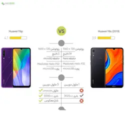 گوشی موبایل هوآوی Y6s 64GBHuawei Y6s JAT-L29 Dual SIM 64GB Mobile Phone