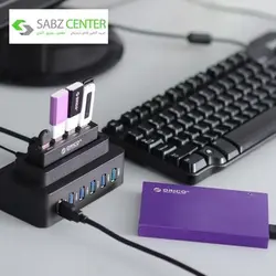 هاب USB3.0 ده پورت اوریکو مدل H10D6-U3 Orico H10D6-U3 10 Port USB 3.0 Hub