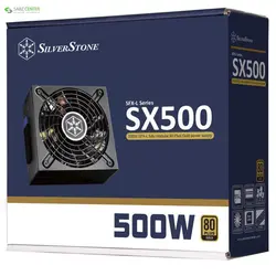 منبع تغذیه کامپیوتر سیلوراستون SST-SX500-LG V2.1Silverstone SST-SX500-LG V2.1 Computer Power Supply
