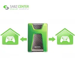 هارددیسک اکسترنال ای دیتا مدل HD650X ظرفیت 1 ترابایتADATA HD650X External Hard Drive - 1TB