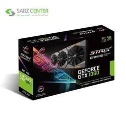 کارت گرافیک ایسوس مدل STRIX-GTX1060-O6G-GAMINGASUS STRIX-GTX1060-O6G-GAMING Graphics Card