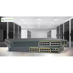 سوییچ 24پورت سیسکو WS-C2960X-24TS-LCisco WS-C2960X-24TS-L 24 Port Switch