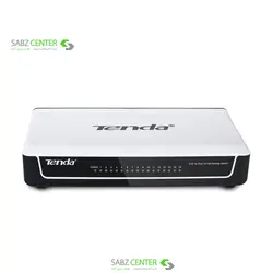 سوییچ شبکه دسکتاپ 16 پورت تندا اس 16Tenda 16-Port 10/100 Desktop Switch S16